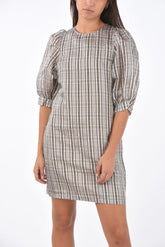tartan lurex CELESTINE dress